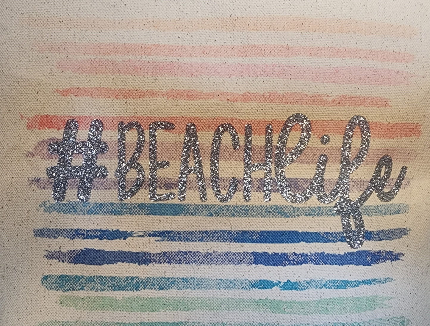 #BeachLife Natural Tote