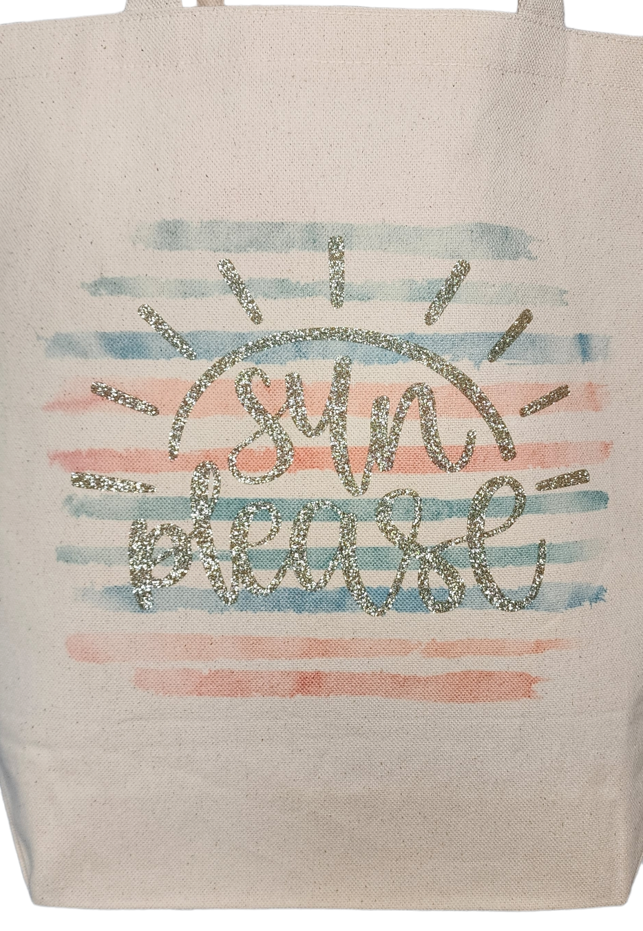 Sun Please Natural Tote