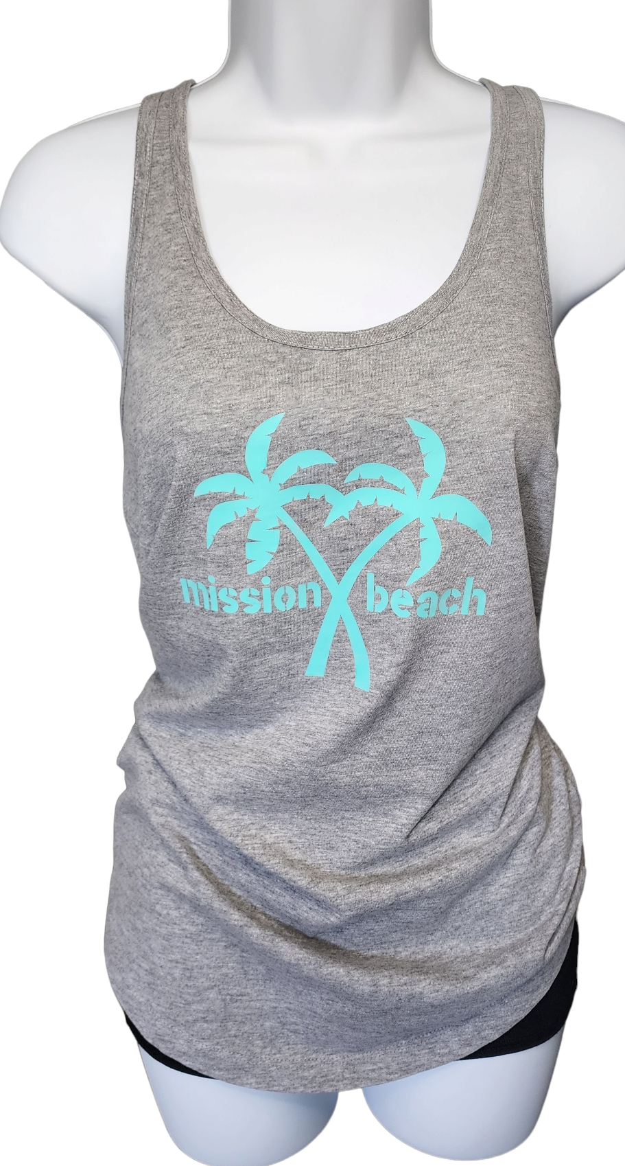 MISSION BEACH Racerback Tank LARGE